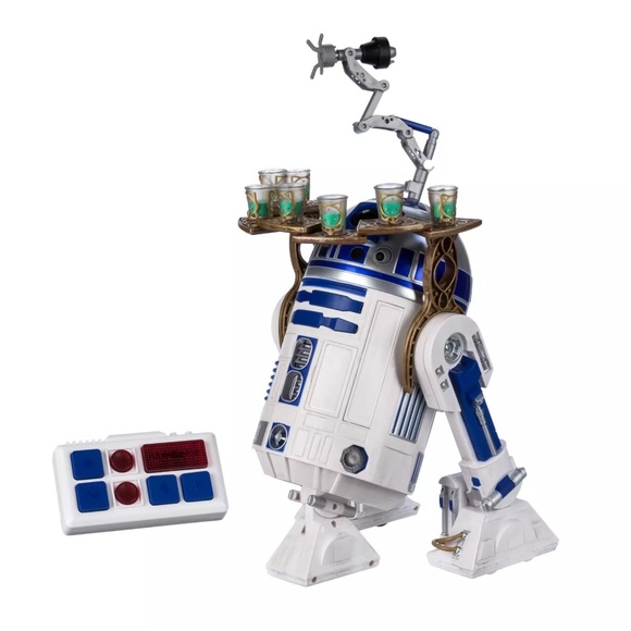 NEW Disney R2-D2 Remote Control Interactive Droid with Serving Tray – Star Wars - Picture 2 of 9